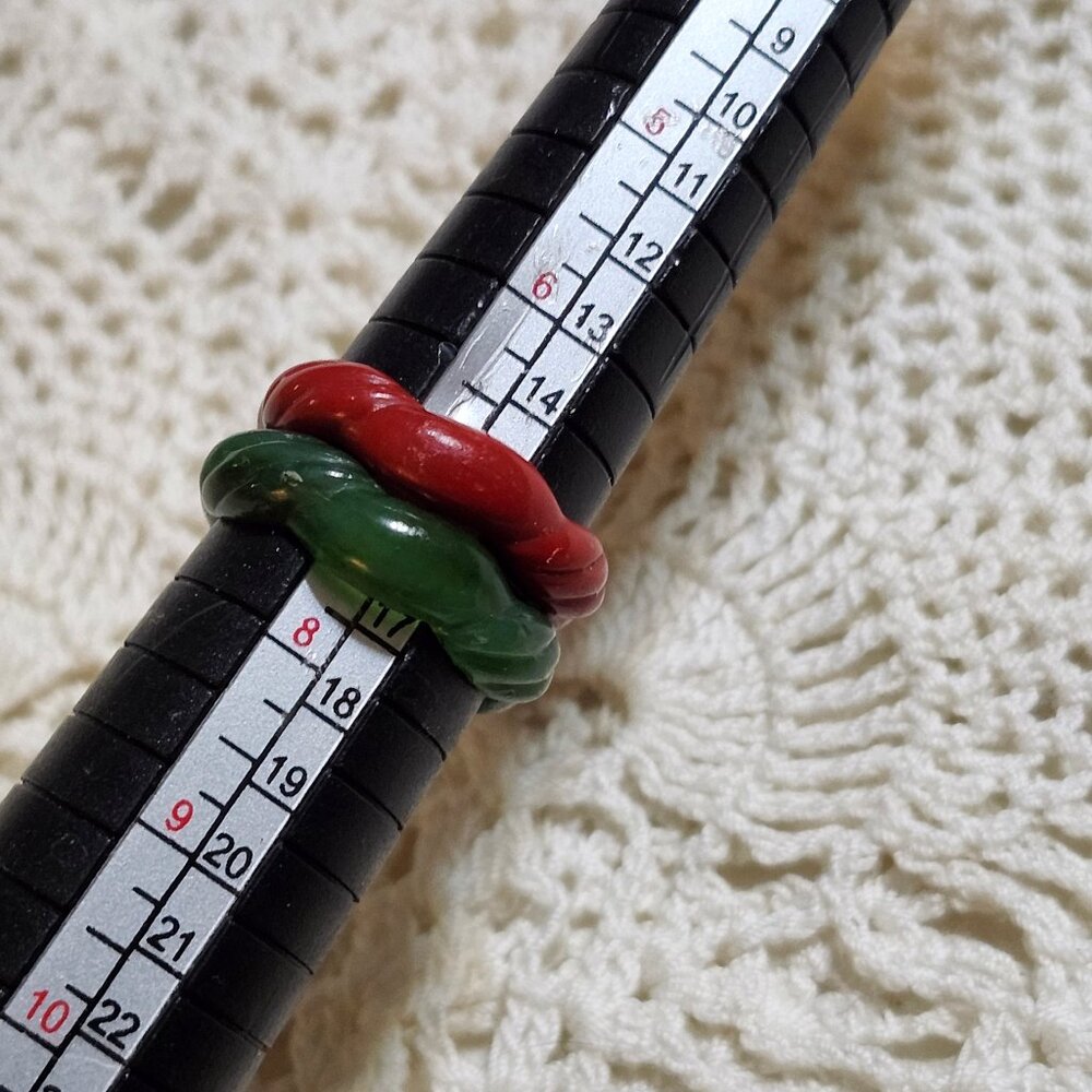 90s avon stacking rings